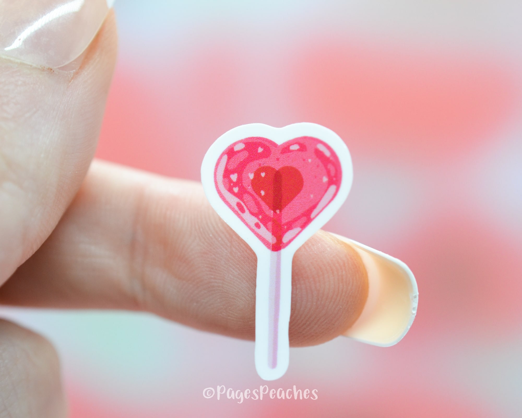 Heart Sticker Red Heart Sticker Mini Heart Stickers Set 