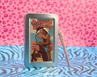 Ranch Hand Stash Case - Compact, Lightweight Travel Accessory for Cigarettes and Joints