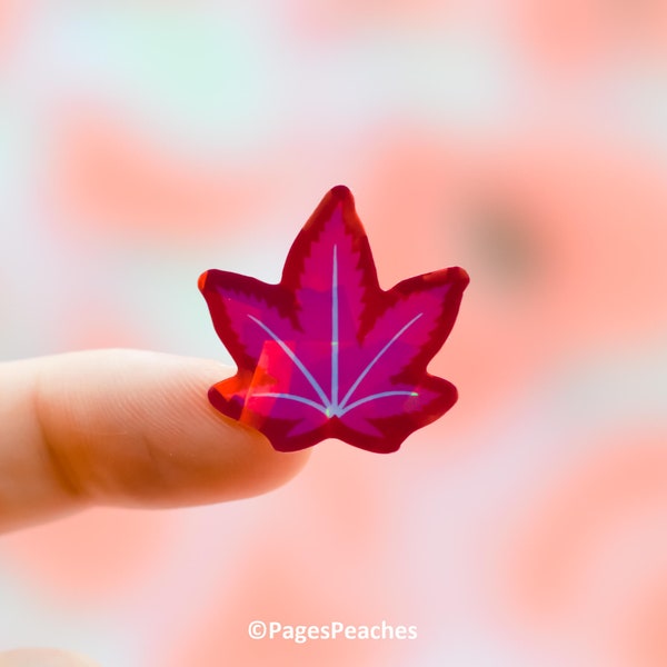 Mini Pink 420 Weed Leaf Stickers Small Waterproof Waterbottle Stickers Tiny Stickers for Phone Case