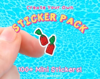 Create Your Own Sticker Pack Of Small Stickers
