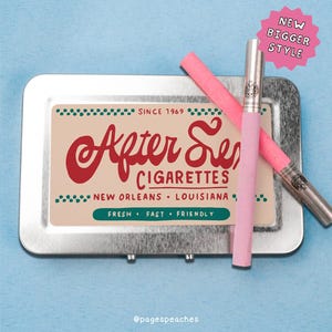 After Sex Cigarette Joint Case for Smokers | On-The-Go Traveling Cigarette and Joint Case
