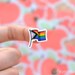 Mini Pride Sticker Gay Pride Queer LGBTQ+ Rainbow Stickers Tiny Phone Case Stickers Small Waterproof Stickers 