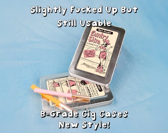 B-Grade Joint Case for Smokers | On-The-Go Traveling Cigarette, Joint Case, Birth Control Case