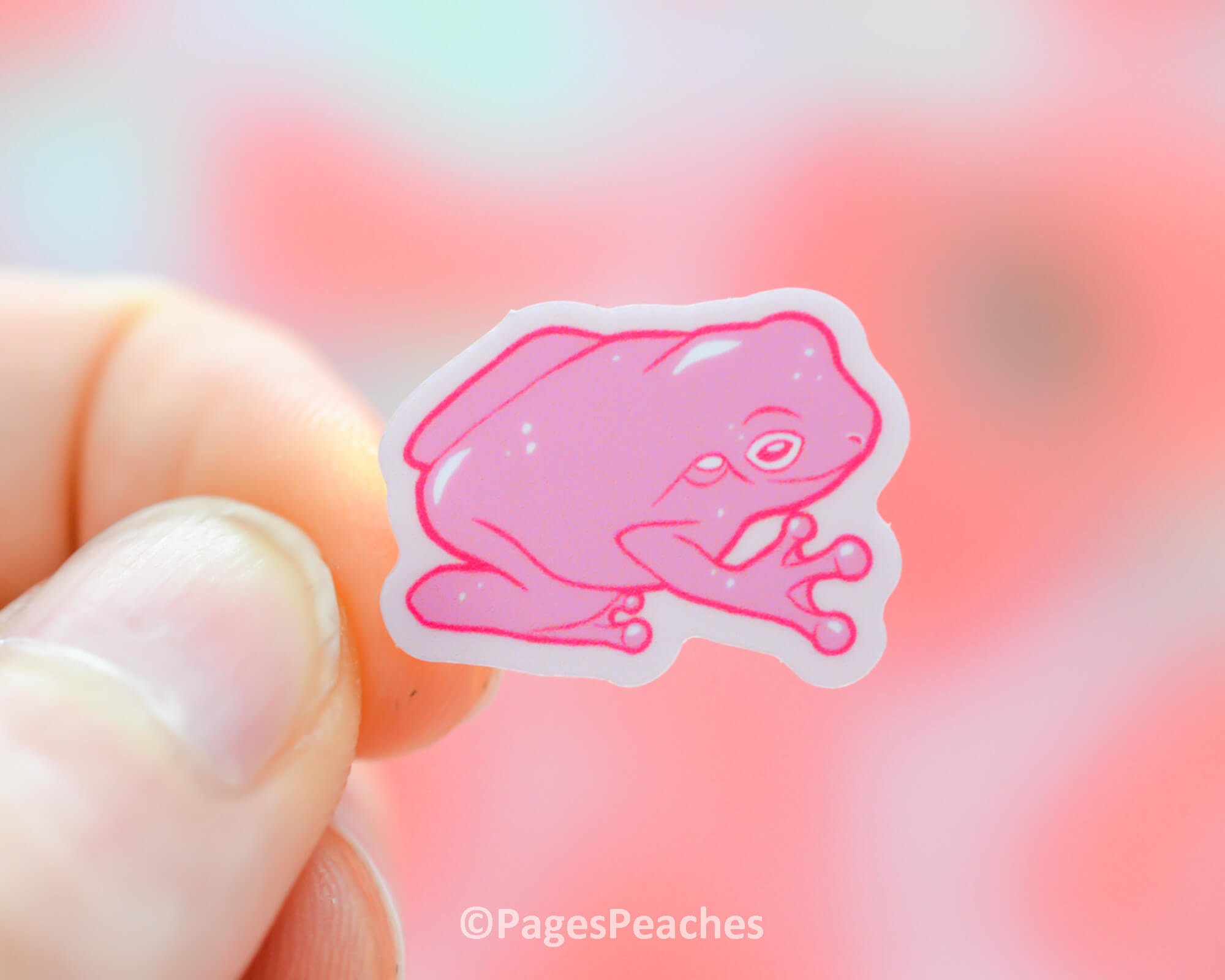 Mini Frog Stickers -  Canada
