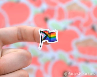 Mini Pride-sticker Gay Pride Queer LGBTQ+ Rainbow Stickers Tiny Phone Case-stickers kleine waterdichte stickers