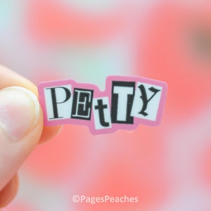 Small Petty Mean Girls Y2K Sticker Mini Sticker Variety Pack Stickers Tiny Stickers for Phone Case