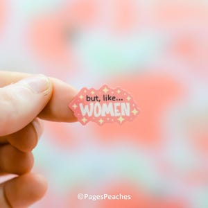 Small But like Women Sticker Mini Stickers Waterproof Waterbottle Stickers Tiny Stickers for Phone Case
