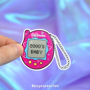 Y2K Sticker 2000s Baby Retro Vinyl Decals (Waterproof, Small Size)