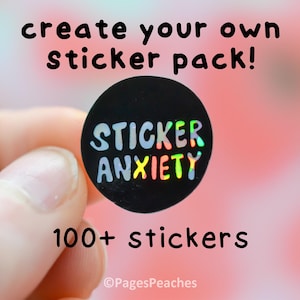 Gestalte Dein eigenes Stickerpack mit kleinen Stickern