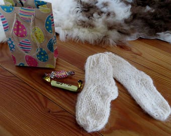 Knitted Socks,Socks For Kids,Kid's Gift,Warm Child Socks,Warm Slippers,Winter Socks,Wool Socks,Kids Socks,White Socks,Gift Socks Organic