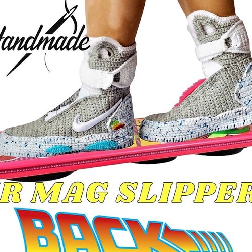 Húmedo extraño Deducir Back to the Future Custom Air Mag Shoes Marty Mcfly Sneakers - Etsy