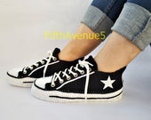 Chuck Taylor Classic Colour Low Top Navy Black Converse Slippers, Crochet Converse Seasonal Low Top Men 39 s Classic Charcoal Black Slippers