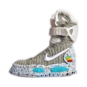 nike air mag crochet pattern