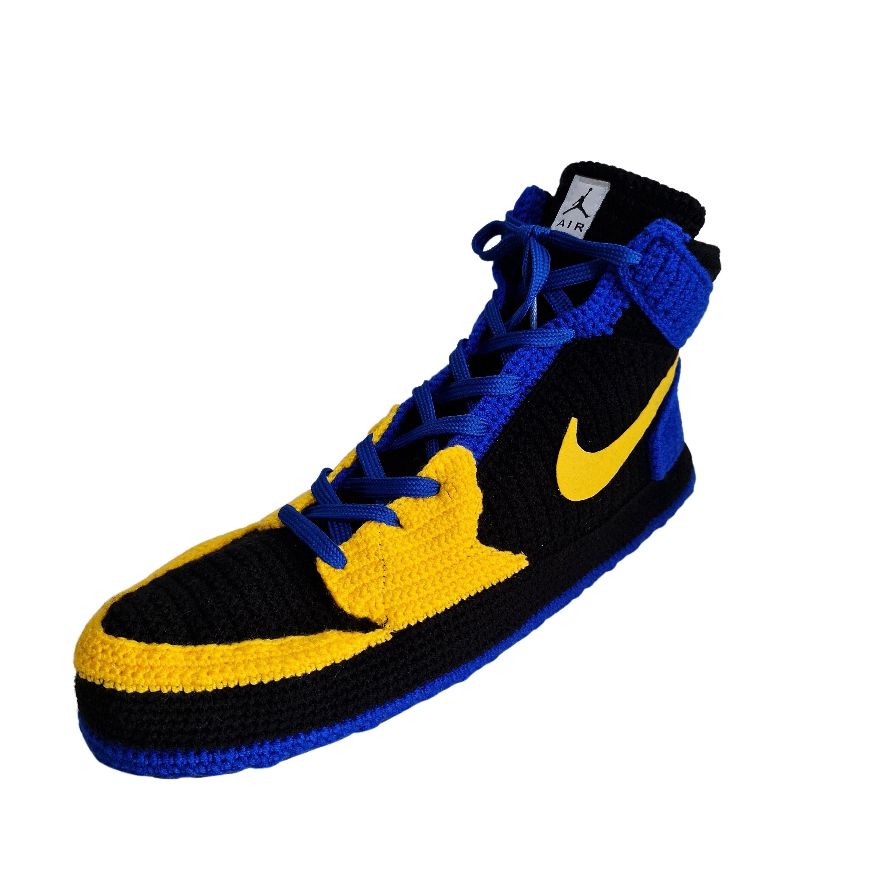 jordan plush sneaker slippers