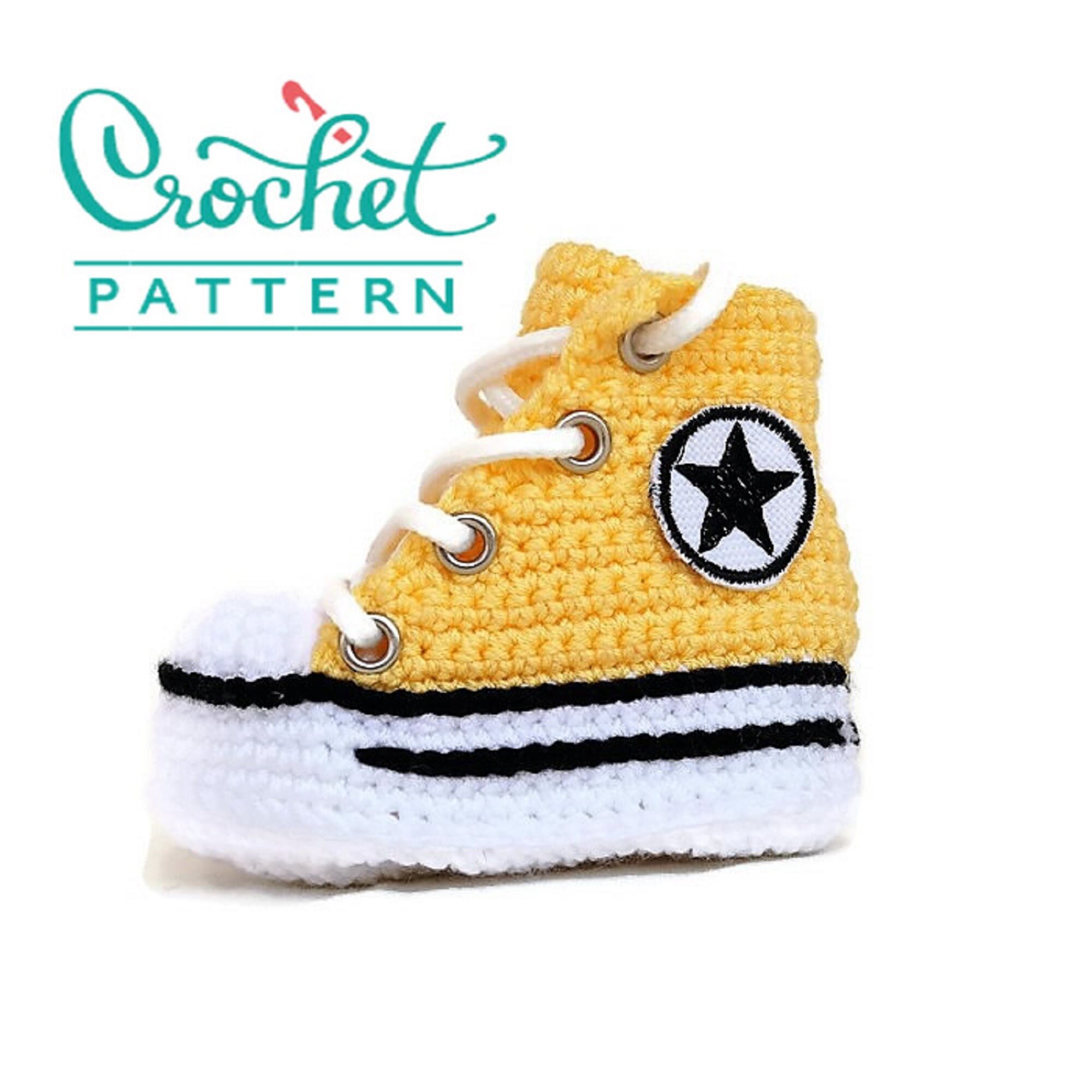 Crochet Converse -