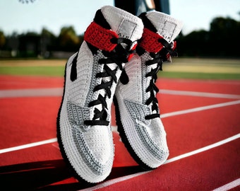 Crochet Sneaker Slippers Air Jordan Crochet Slipper Pattern