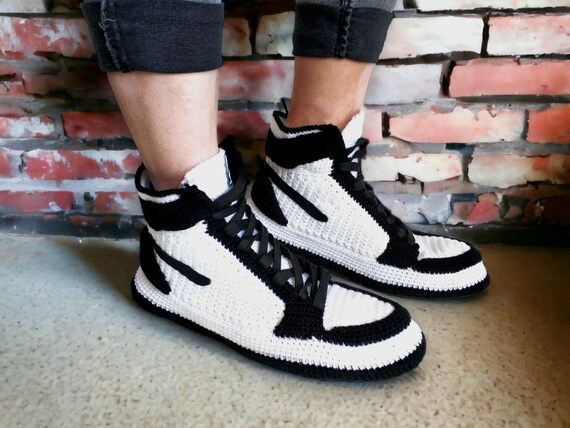 Retro Zebra Basketball Sneakers Custom Slippers Unisex Cozy Warm