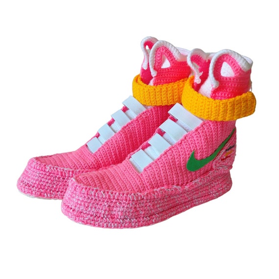 Pesimista Docenas Huerta Air Mag Pink Marty McFly Shoes Back to the Future Flying - Etsy España