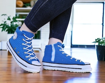 Zapatillas de punto Zapatillas de felpa, Zapatos de interior personalizados, Zapatillas unisex hechas a medida, Zapatillas de ganchillo únicas y coloridas, Suela antideslizante