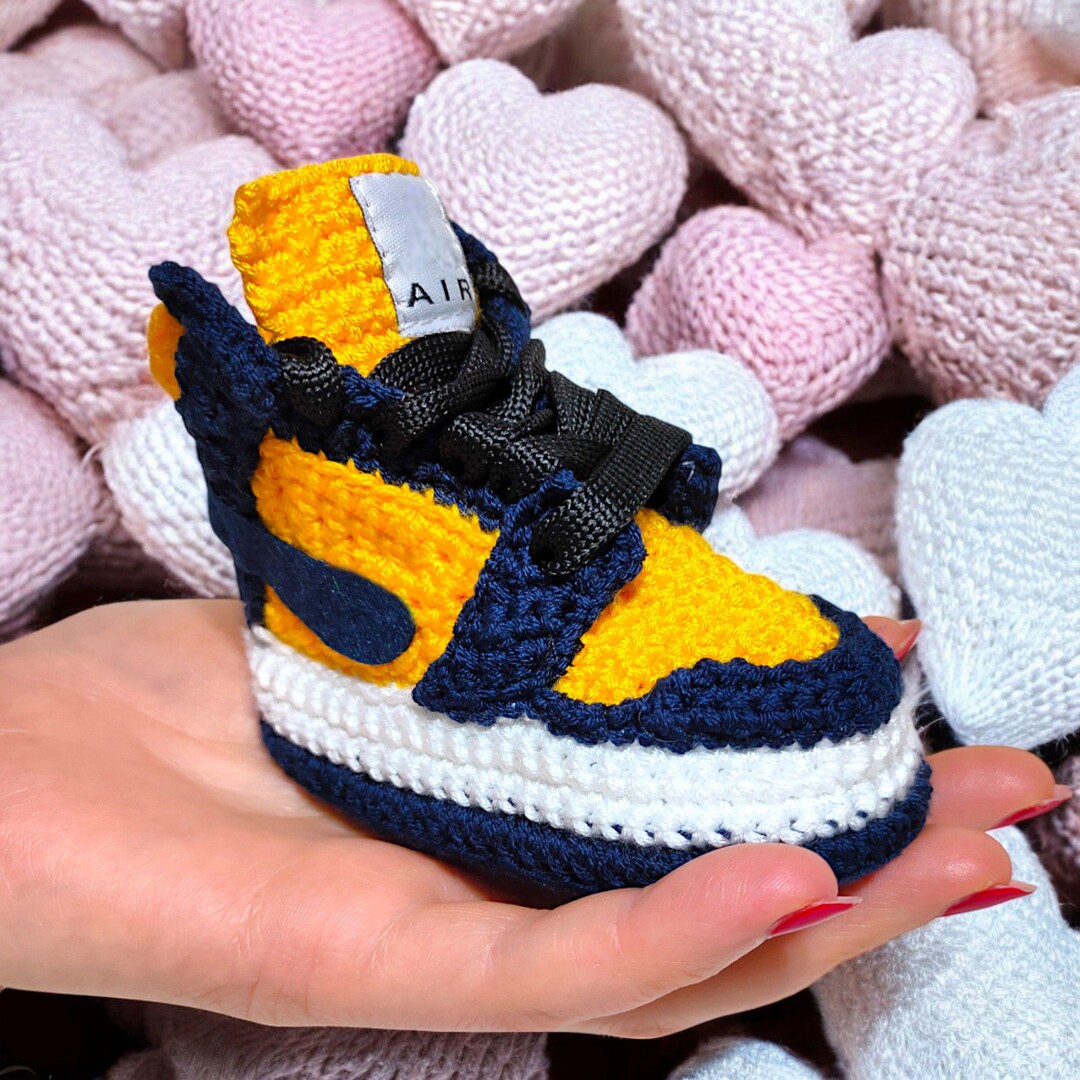 HOT Crochet Baby Shoes Jordan Crochet Baby Crochet Jordan