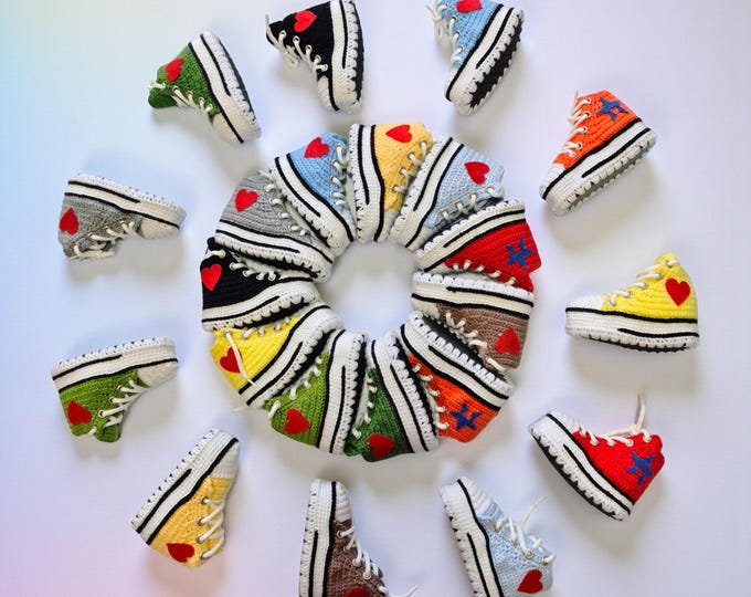 Converse-style Wool Baby Sneakers, Personalized Baby Boys and Girls Shoes, Gender Neutral Baby Gifts, Newborn Natural Organic Baby Booties