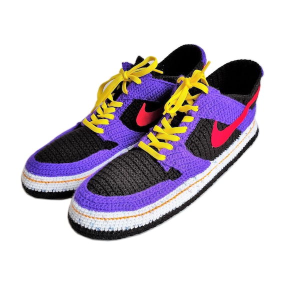 plush nike slippers