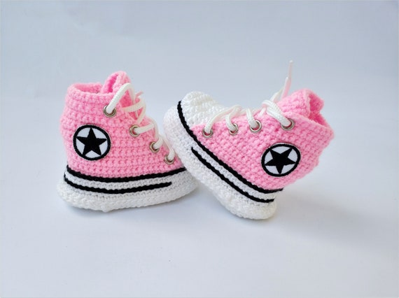 HAND CROCHETED BABY GIRLS PINK MERINO HAT knit shower gift romany bling vintage