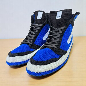 Custom Jordan-style basketball slippers, ideal gift for him and sneaker party accessory.