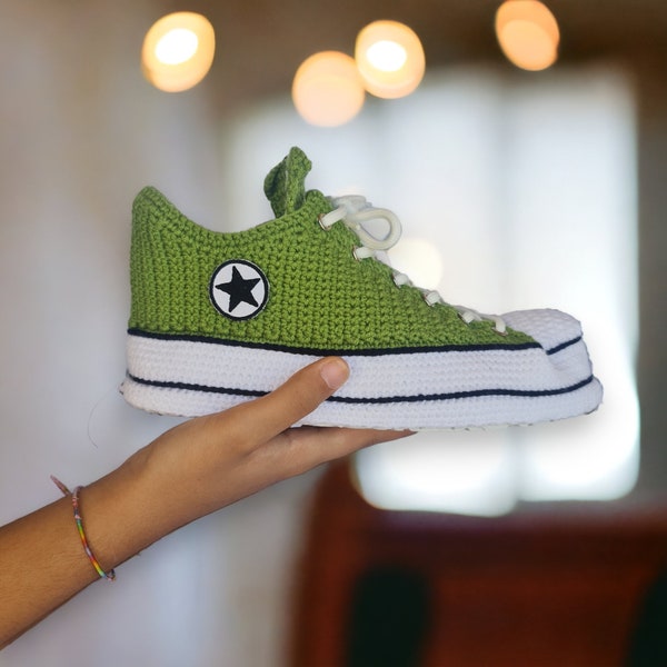crochet sneakers for adults
