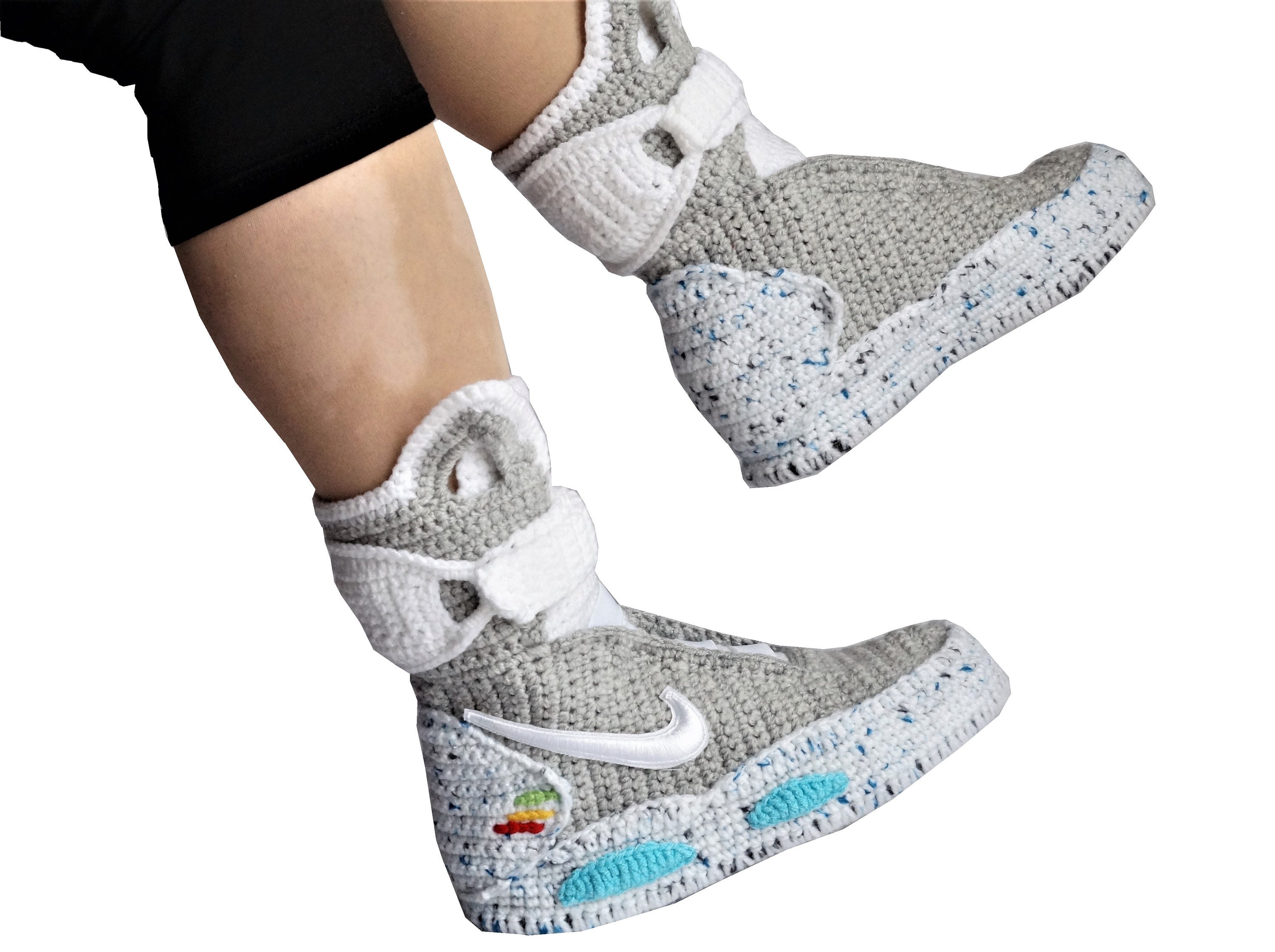 back to the future custom shoes