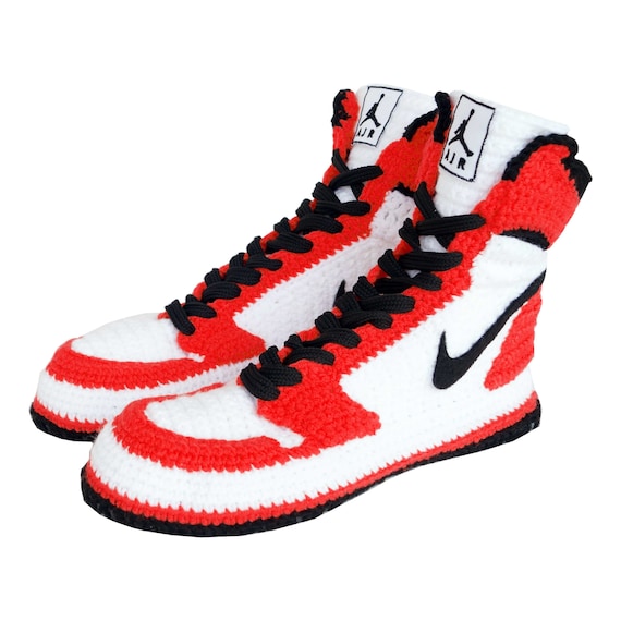 Air Jordan 1 Basketball Shoes Red White 