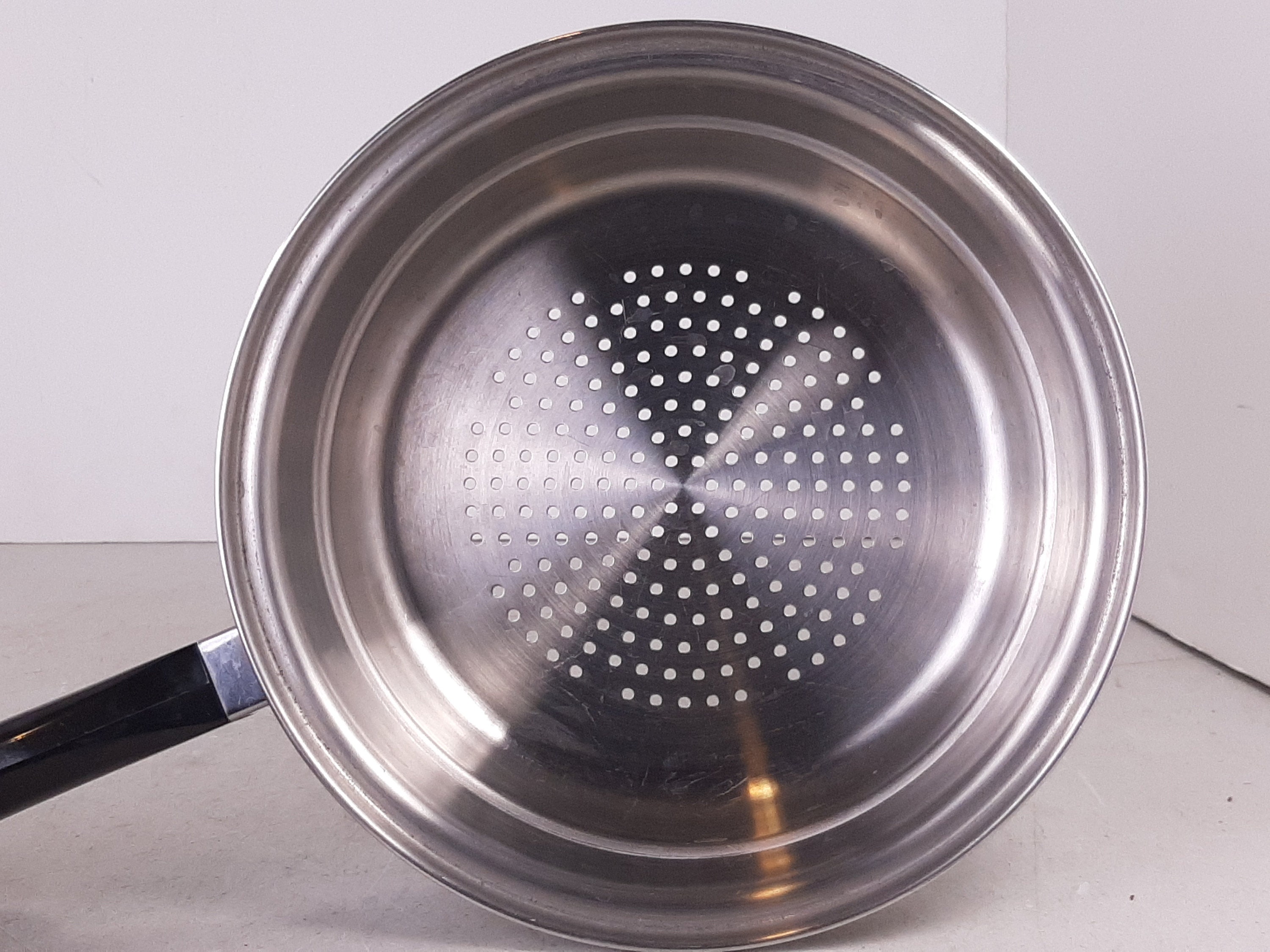 Vintage Saladmaster 3qt Stainless Steel Steamer Pan, No Lid, for 8