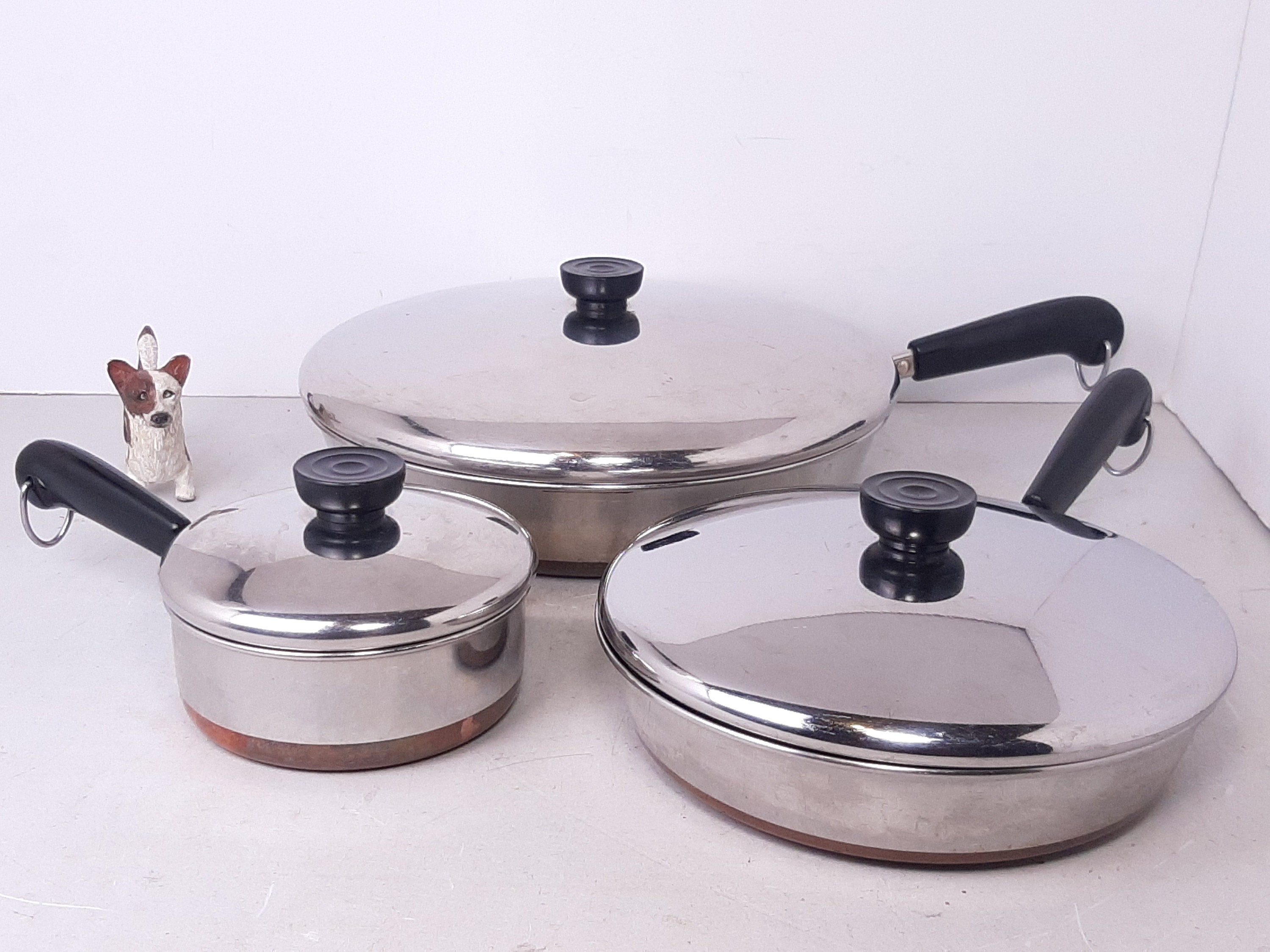 Revere Ware Vintage Copper Bottom Set or Sauce Pans, Stock Pots Replacement  Pieces 