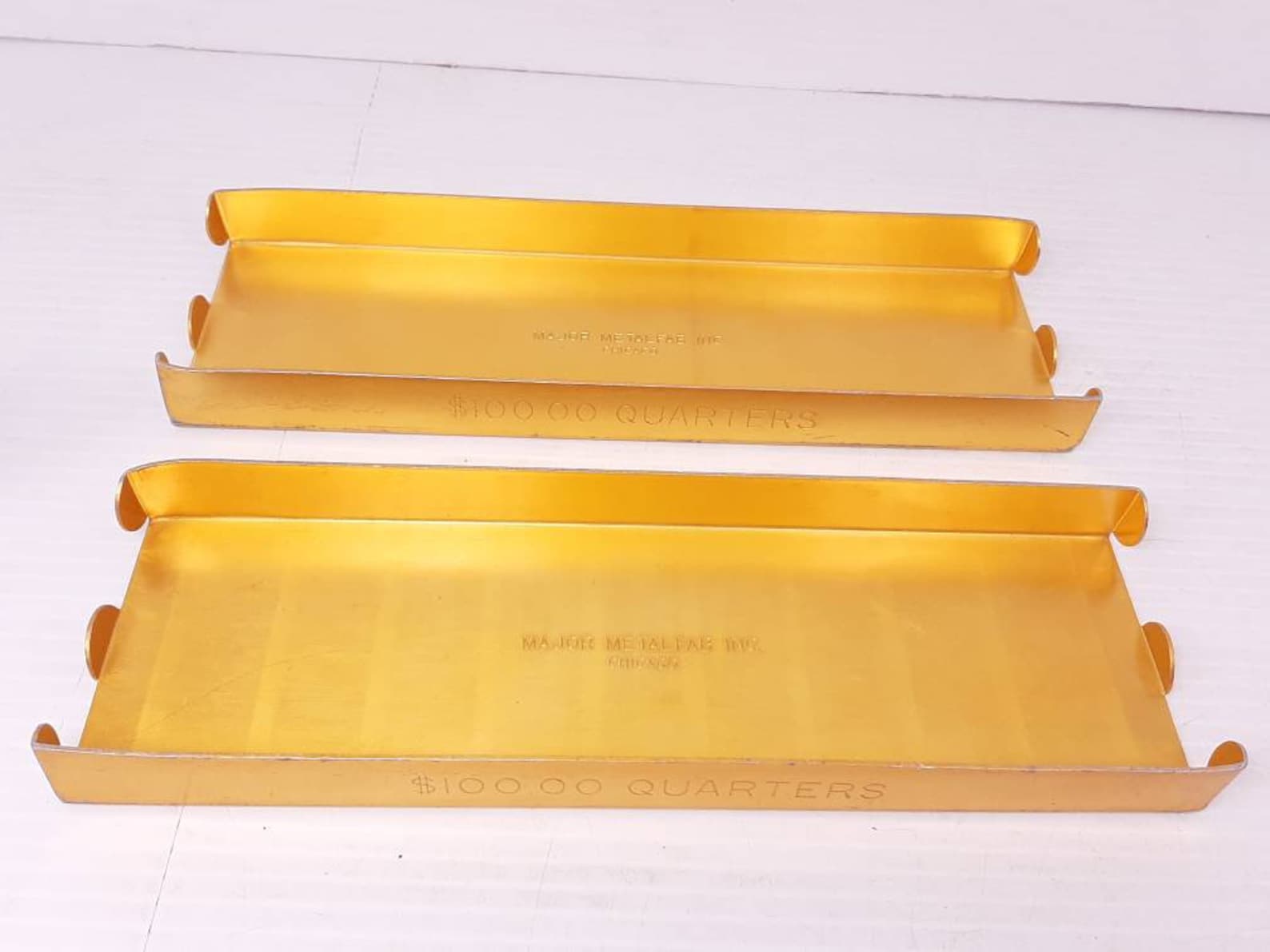 5 Vintage Coin Roll Holders by Major Metalfab Inc Chicago 2 Etsy