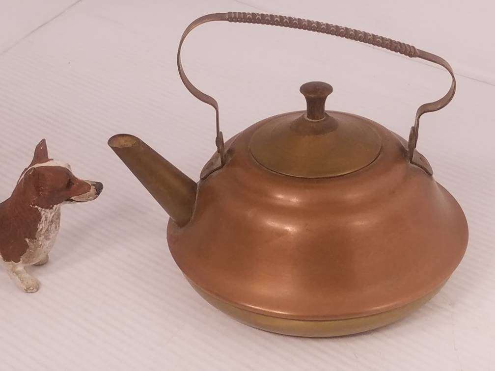 Vintage Copper Tea Pot made in Holland 4 Cup Retro Copper Tea Etsy