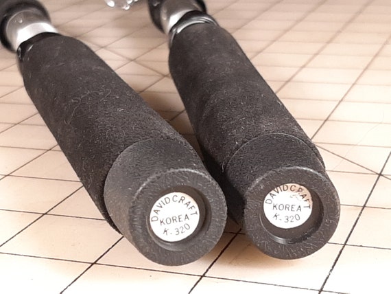 Pair of Vintage David Craft K-320 Telescoping Spinning Rods, 5'5