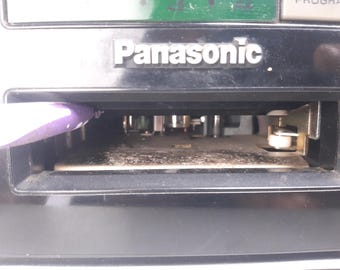 Vintage Panasonic 8174 AM/FM 8-track Receiver for Parts, No Tuner