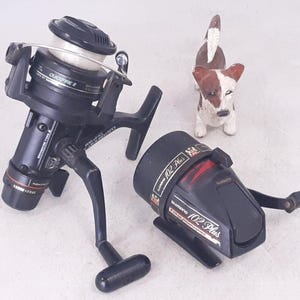 Vintage Shimano CX-GT1300 Plus Quickfire Spinning Reel-missing Quickfire Trigger & Shimano 102 Plus Spincasting Reel, Very Good Condition