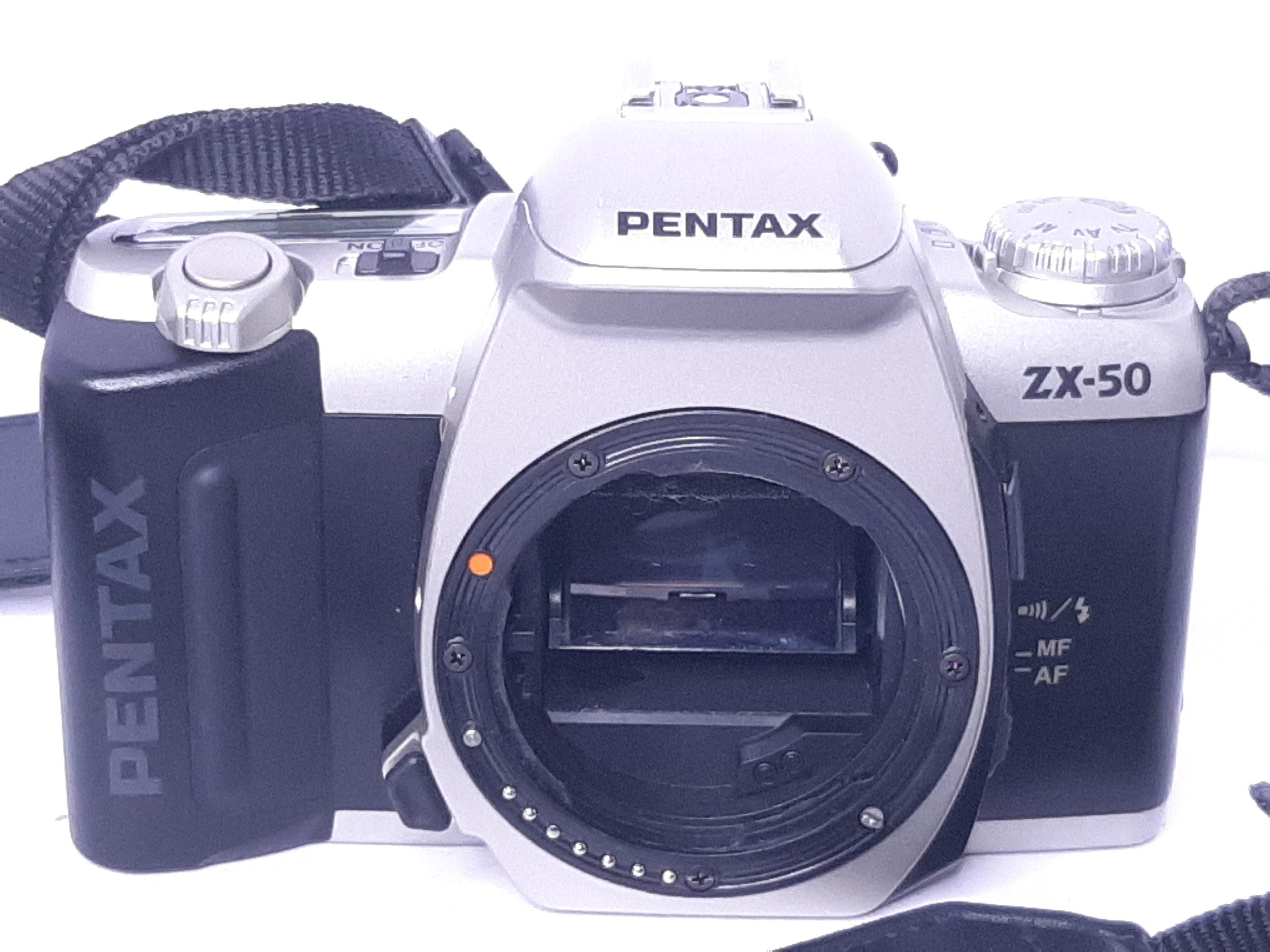 Vintage Pentax ZX-50 SLR 35mm Film Camera Body for Repair, Mirror