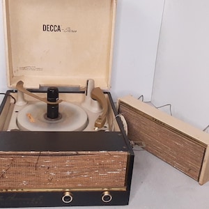 Vintage Decca the Anniversary II DP 548 Record Player With
