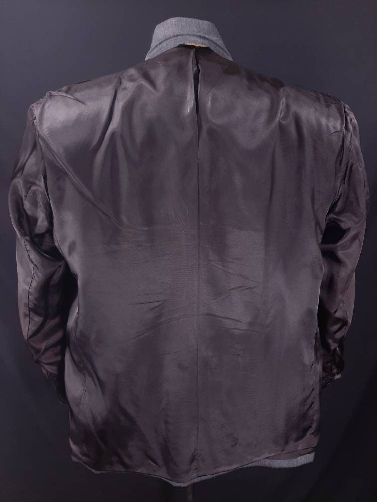 Vintage Zeidler and Zeidler Peak Lapel Double Breasted Sport