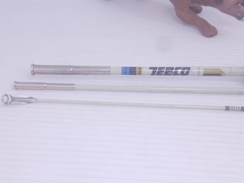 Vintage Zebco Pack Rod, Zebco Model 4443, 3 Piece, 4'6