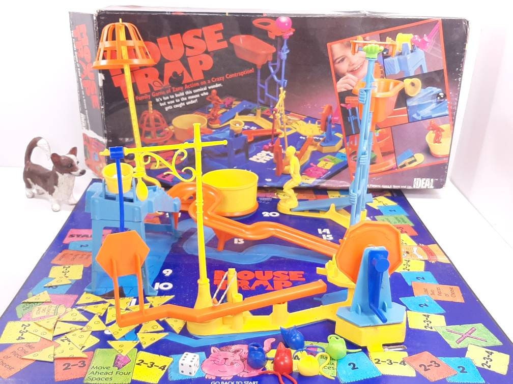 It's a brainy action, a crazy contraption, the fun is catchin', MOUSE TRAP  : r/nostalgia