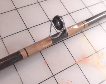 Vintage Bass Pro Shops 1pc Graphite Casting Rod With Lew's