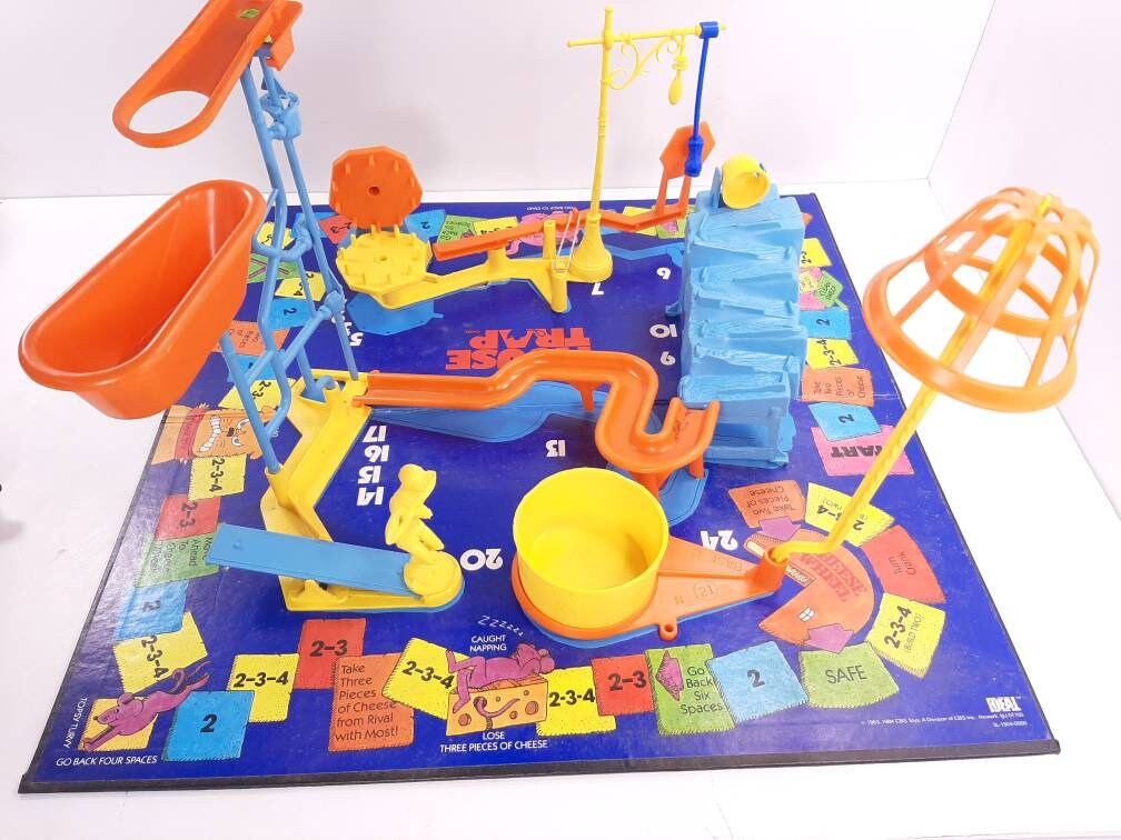 Vintage Board Game Mouse Trap, Do you think you can stop be…