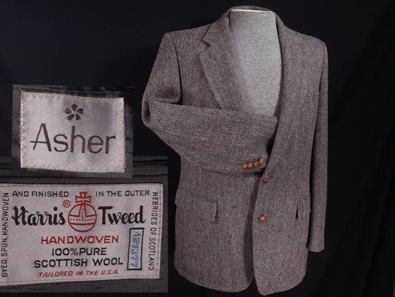 harris tweed jacket 40r