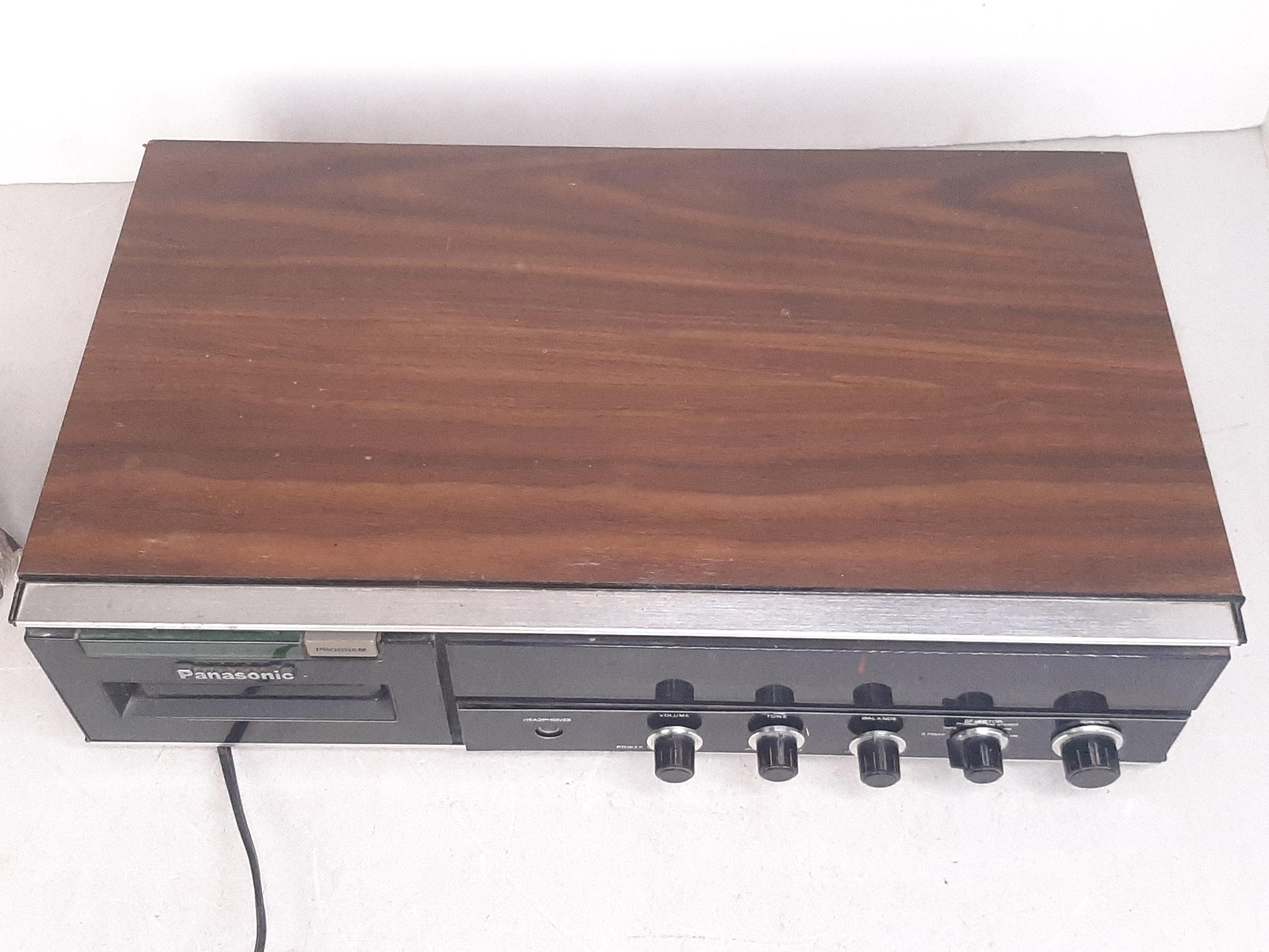 Vintage Panasonic 8174 AM/FM 8-track Receiver for Parts, No Tuner