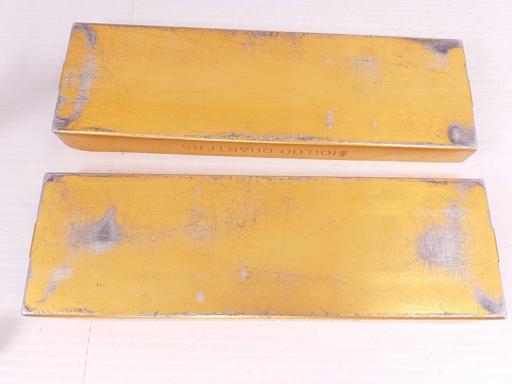 5 Vintage Coin Roll Holders by Major Metalfab Inc Chicago 2 Etsy