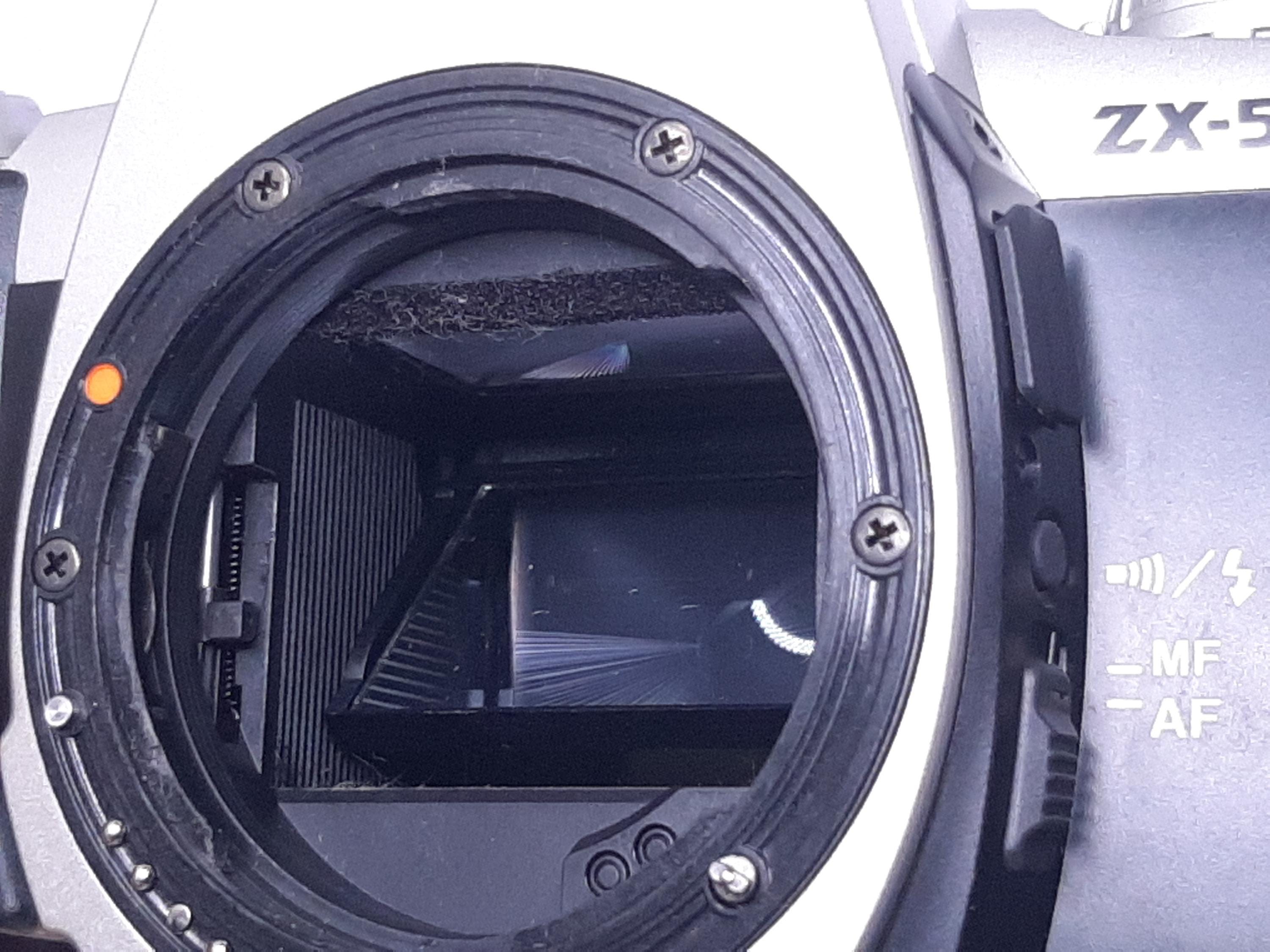 Vintage Pentax ZX-50 SLR 35mm Film Camera Body for Repair, Mirror