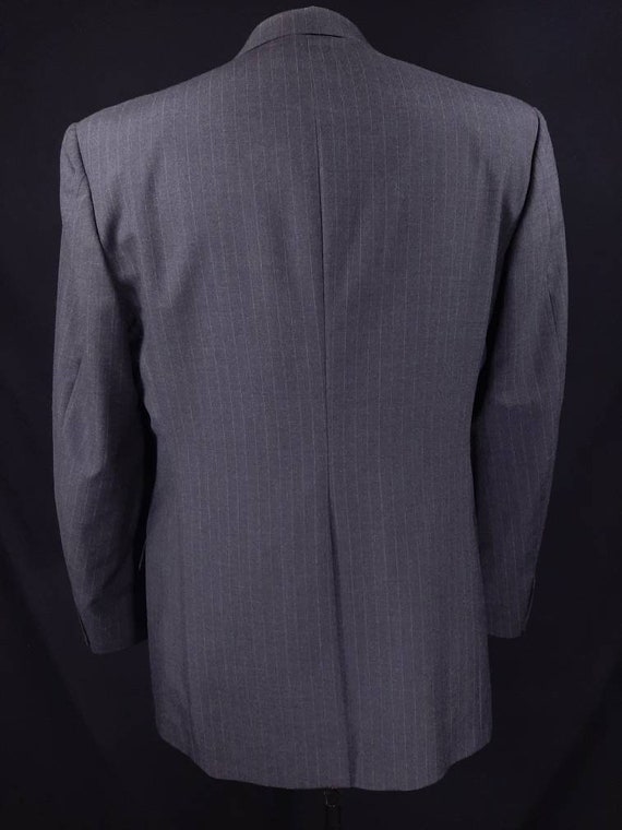 Vintage Christian Brooks Sport Coat, 42L, Gray wi… - image 6